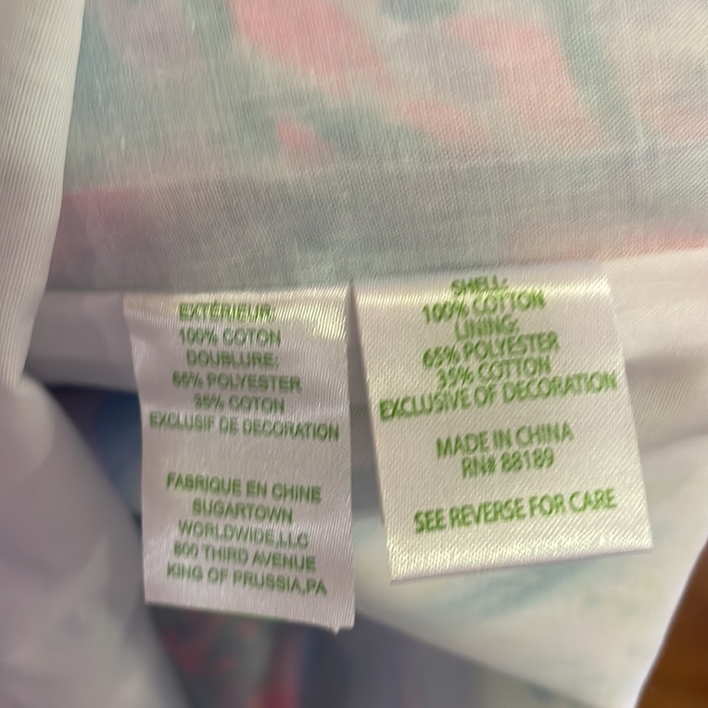 Lilly Pulitzer girls little Lilly classic shift dress Multi Swizzle sizes 7& 10 - Picture 6 of 12
